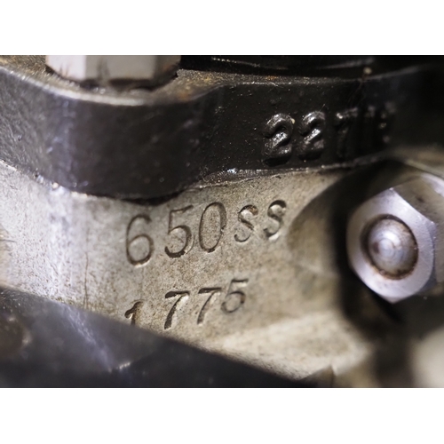 846 - Norton 650SS motorcycle. 1962. 650cc
Frame No. 18/103838
Engine No. 18/103838
Part of a private coll... 