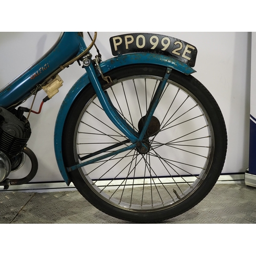 847 - Raleigh Runabout moped. 1967. 50cc
Frame No. 6R/64484
Engine No. R142427
Part of a private collectio... 