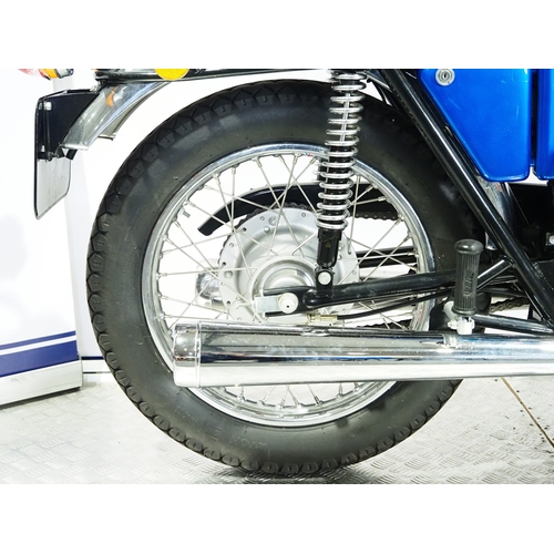 822 - BSA Thunderbolt motorcycle. 1971. 650cc
Frame No. A65TCE05676
Engine No. A65TCE05676
Runs and rides ... 