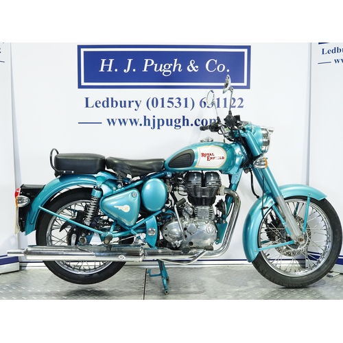 824 - Royal Enfield Bullet 500 motorcycle. 2013. 499cc
Frame No. ME3U555FQCF026416
Engine No. U555FQCF0264... 