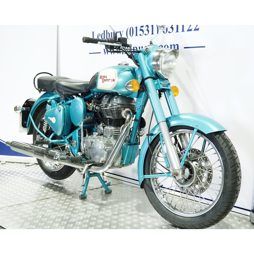 824 - Royal Enfield Bullet 500 motorcycle. 2013. 499cc
Frame No. ME3U555FQCF026416
Engine No. U555FQCF0264... 
