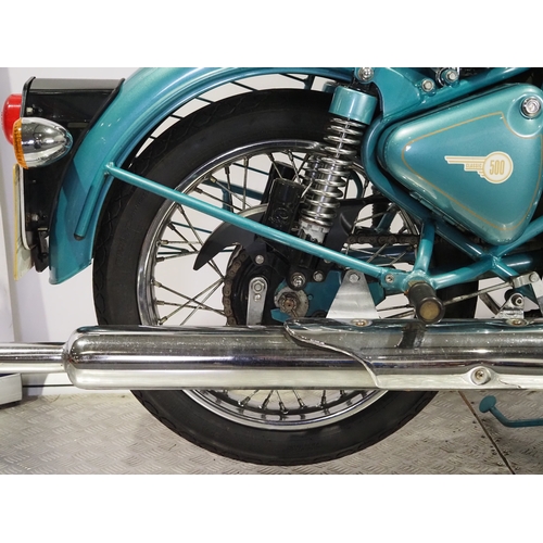 824 - Royal Enfield Bullet 500 motorcycle. 2013. 499cc
Frame No. ME3U555FQCF026416
Engine No. U555FQCF0264... 
