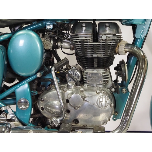 824 - Royal Enfield Bullet 500 motorcycle. 2013. 499cc
Frame No. ME3U555FQCF026416
Engine No. U555FQCF0264... 