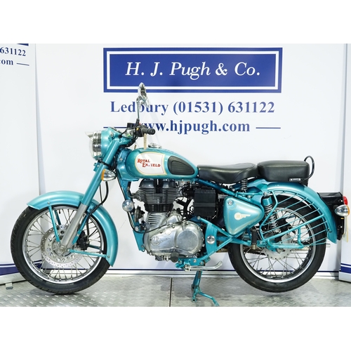 824 - Royal Enfield Bullet 500 motorcycle. 2013. 499cc
Frame No. ME3U555FQCF026416
Engine No. U555FQCF0264... 