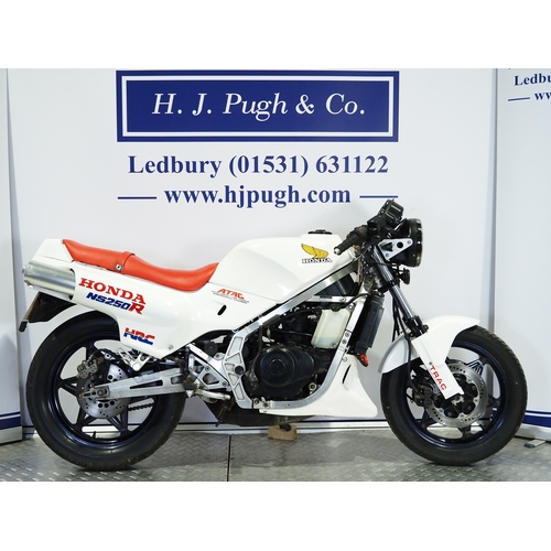 826 - Honda NS250R motorcycle. 1984. 249cc
Frame No. MC11101348
Engine No. MC11E111536
Runs and rides, las... 