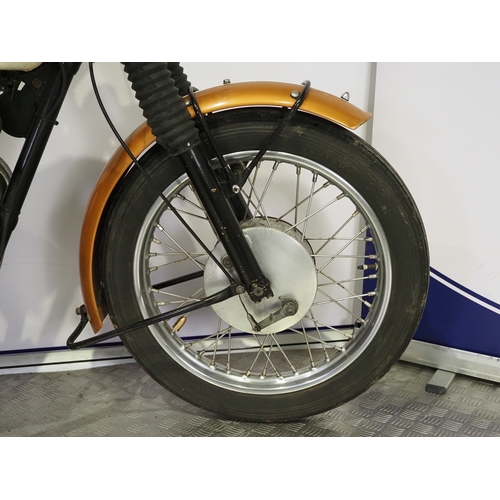 828 - Triumph Tiger 90 motorcycle. 1964. 350cc
Frame No. T90-H30636
Engine No. T90-H30636 (V5 states 11306... 