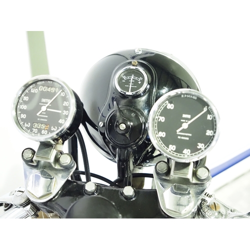 829 - BSA Rocket Gold Star motorcycle. 1962. 650cc
Frame No. GA10736
Engine No. DA10R8482
Engine turns ove... 
