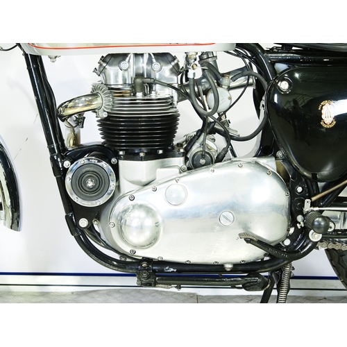 829 - BSA Rocket Gold Star motorcycle. 1962. 650cc
Frame No. GA10736
Engine No. DA10R8482
Engine turns ove... 