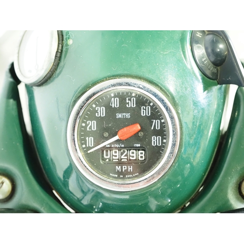 832 - Francis Barnett Cruiser twin motorcycle. 1962. 249cc
Frame No. DH18068W
Engine No. A29D-12218
Runs a... 