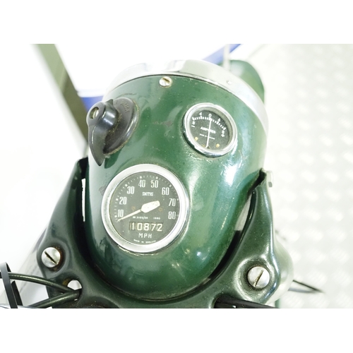 834 - Francis Barnett Falcon 81 motorcycle. 1958. 197cc
Frame No. ZN84832
Engine No. 66281147
Runs and rid... 