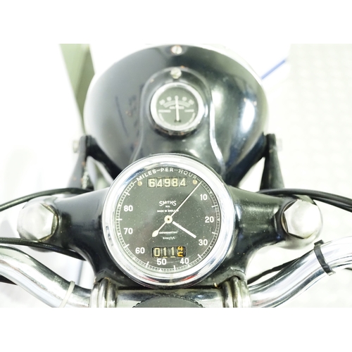 835 - Ariel 350NG motorcycle. 1950. 350cc
Frame No. WA179
Engine No. RA159
Runs and rides. Part of a priva... 