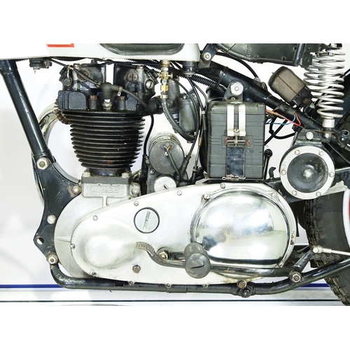 835 - Ariel 350NG motorcycle. 1950. 350cc
Frame No. WA179
Engine No. RA159
Runs and rides. Part of a priva... 