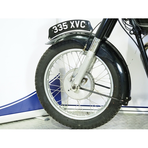 836 - Matchless 500 motorcycle. 1957. 498cc
Engine No. 56 16MS 29118
Runs and rides. Part of a private col... 