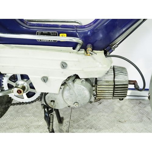 838 - Puch Maxi moped. 1975. 49cc
Frame No. 8168303
Engine No. 8168303
Runs and rides. Part of a private c... 