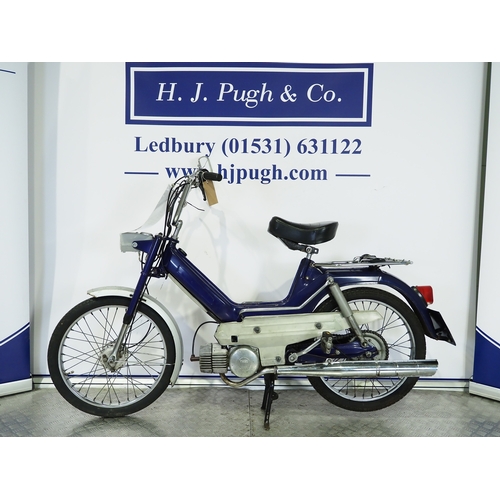 838 - Puch Maxi moped. 1975. 49cc
Frame No. 8168303
Engine No. 8168303
Runs and rides. Part of a private c... 