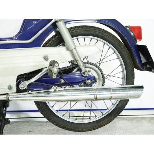 838 - Puch Maxi moped. 1975. 49cc
Frame No. 8168303
Engine No. 8168303
Runs and rides. Part of a private c... 