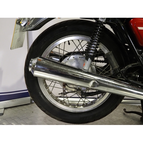 Yamaha XS650 motorcycle. 1977. 653cc Frame No. S650 301558 Runs