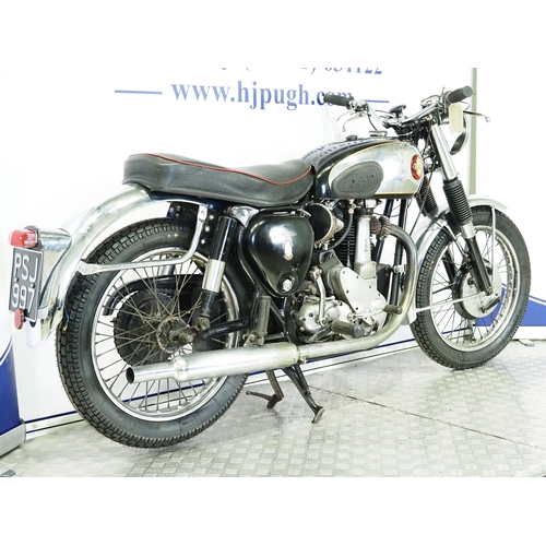 BSA B31 motorcycle. 1954. 500cc Frame No. CB31.3854 Engine No. BB31 ...