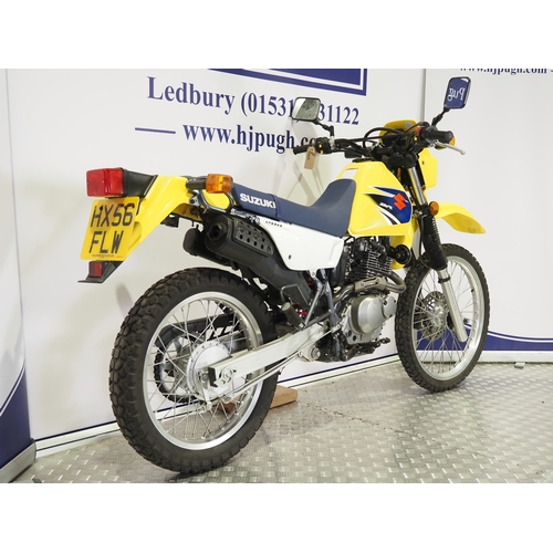 Suzuki DR200 motorcycle. 2007. 199cc Frame No. JS1SH42A772101687 Engine ...