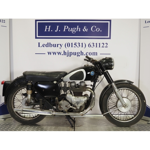 AJS model 20 motorcycle. 1956. 500cc Frame No. A48061 Engine No