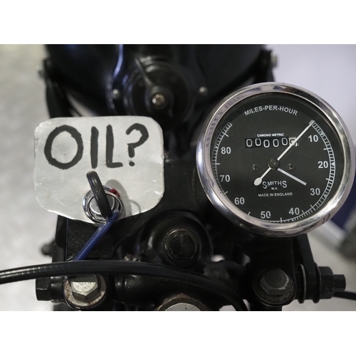 849 - Brough Superior replica motorcycle. 1936. 1323cc
Frame No. 3/63551
Engine No. DTZ/C83495/S
Runs and ... 