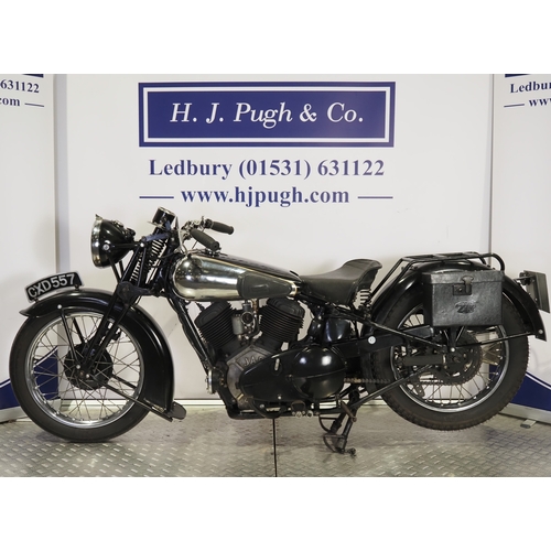 849 - Brough Superior replica motorcycle. 1936. 1323cc
Frame No. 3/63551
Engine No. DTZ/C83495/S
Runs and ... 