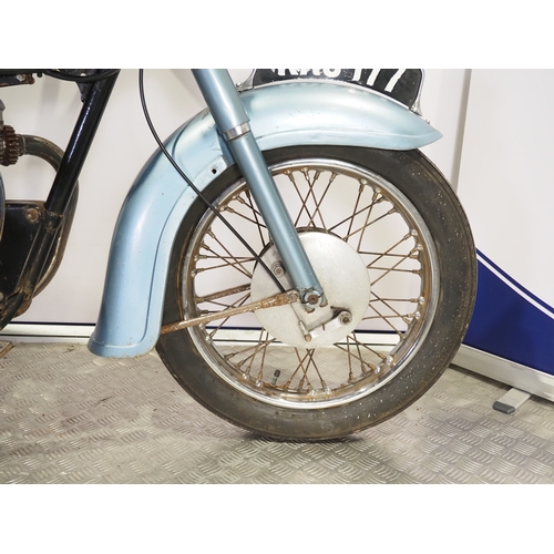 Triumph Twenty One 3TA motorcycle project. 1962. 350cc Frame No. 3TA ...