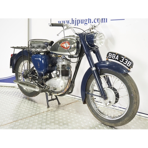 BSA C15 motorcycle. 1964. 249cc Frame No. C15 41660 Engine No. C15 ...