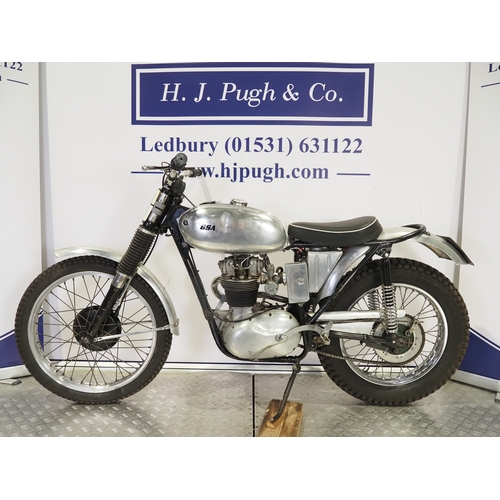BSA C15 trail bike. 1965. 249cc Frame No. DVLASWA3971602207 Engine No ...