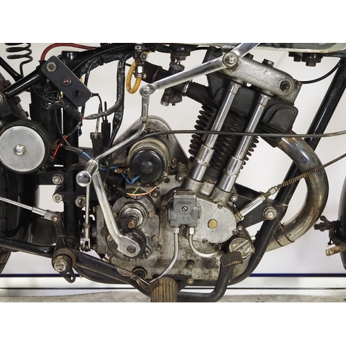 850A - New Imperial Model 30 motorcycle. 1934. 250cc
Frame No. 30 103/22812
Runs and rides but will require... 