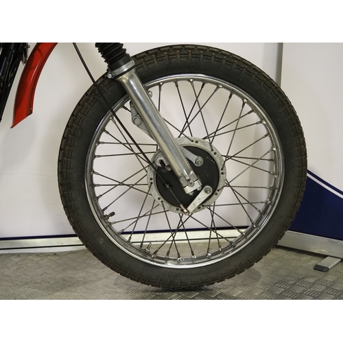 854A - BSA B50T trail bike. 1971. 500cc
Frame No. B50T JG00386
Engine No. B50T JG00386
Runs and rides. This... 