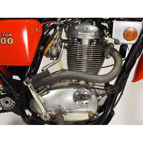 854A - BSA B50T trail bike. 1971. 500cc
Frame No. B50T JG00386
Engine No. B50T JG00386
Runs and rides. This... 