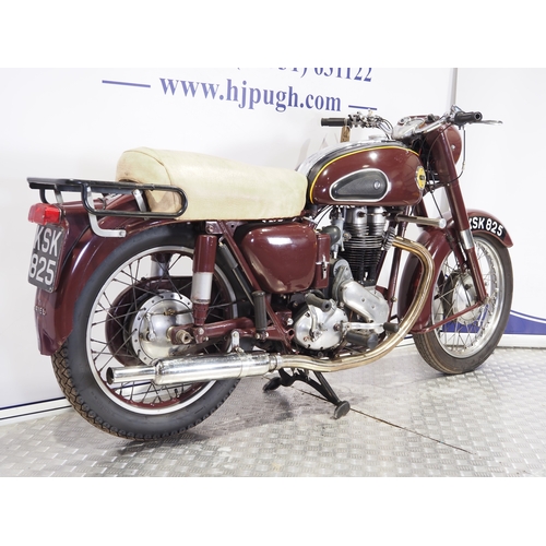 855A - Ariel Red Hunter motorcycle. 1958. 500cc
Frame No. APR9754
Engine No. LC897
Runs and rides. Older re... 