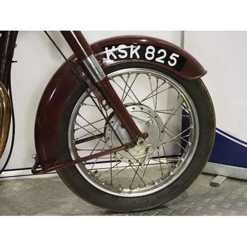 855A - Ariel Red Hunter motorcycle. 1958. 500cc
Frame No. APR9754
Engine No. LC897
Runs and rides. Older re... 