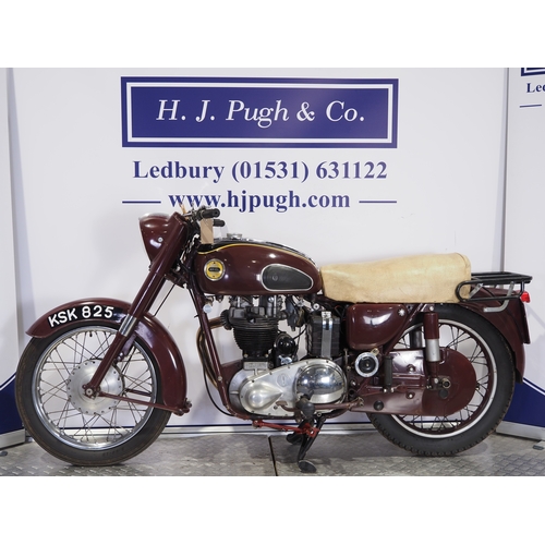 855A - Ariel Red Hunter motorcycle. 1958. 500cc
Frame No. APR9754
Engine No. LC897
Runs and rides. Older re... 