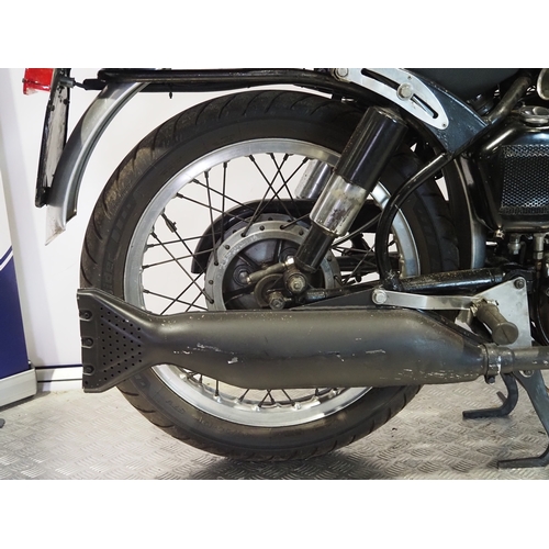 856 - Velocette Thruxton motorcycle. 1966. 
Frame No. RS18881
Engine No. VMT 396
Runs and rides but may re... 