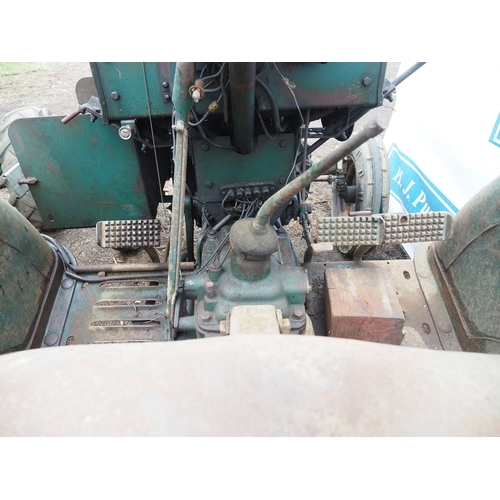 120 - Bolinder-Munktell 230 tractor. Diesel. Runs and drive. Engine block has been repaired. S/n 33815-350... 