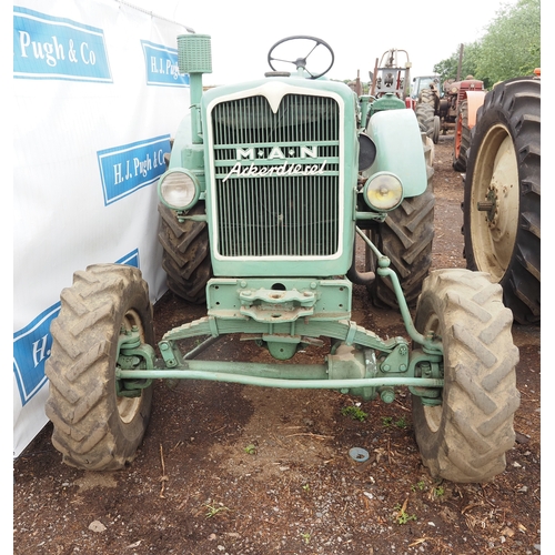 122 - MAN Alkerdiesel tractor. Runs and drives. 4wd. Early restoration. S/n 3500487/83. Fitted with Schlan... 