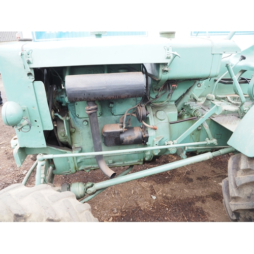 122 - MAN Alkerdiesel tractor. Runs and drives. 4wd. Early restoration. S/n 3500487/83. Fitted with Schlan... 