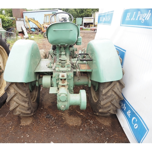 122 - MAN Alkerdiesel tractor. Runs and drives. 4wd. Early restoration. S/n 3500487/83. Fitted with Schlan... 