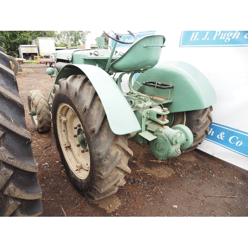 122 - MAN Alkerdiesel tractor. Runs and drives. 4wd. Early restoration. S/n 3500487/83. Fitted with Schlan... 