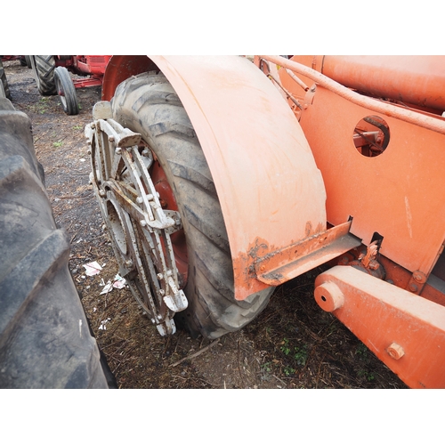 113 - Allis Chalmers WF tractor. Diesel. Runs and drives. S/n WF2047. Fitted with Perkins P3 engine, Wheel... 