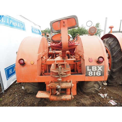 113 - Allis Chalmers WF tractor. Diesel. Runs and drives. S/n WF2047. Fitted with Perkins P3 engine, Wheel... 
