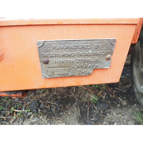113 - Allis Chalmers WF tractor. Diesel. Runs and drives. S/n WF2047. Fitted with Perkins P3 engine, Wheel... 