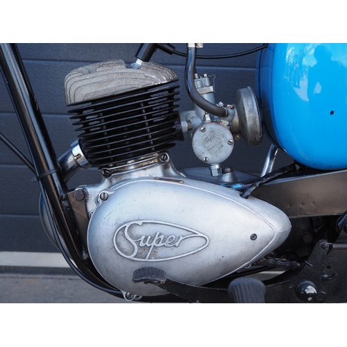 BSA D7 Bantam motorcycle. 1961. 175cc Frame No. D725807 Engine No. ED7B ...