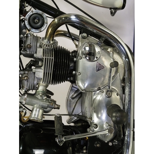 823 - Triumph Bonneville T120 motorcycle. 1967. 650cc
Frame No. DU54500
Engine No. T120 DU54500
Runs and r... 
