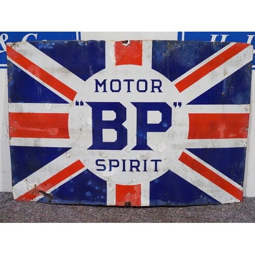 Enamel sign - Motor 'BP' Spirit 36" x 54"