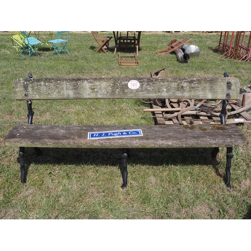 789 - Garden bench 6ft