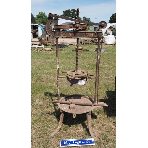 796 - Cheese press