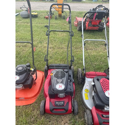 24 - Mountfield S481PD lawnmower, non runner